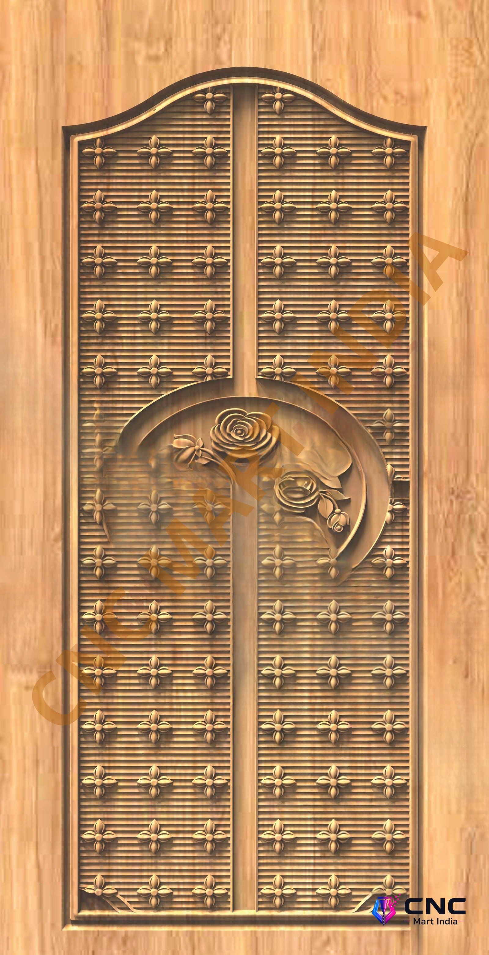 GSK EMBOSSING - EMD-51 Divine Carved Relief CNC Design